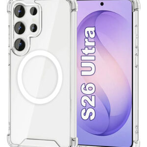 Funda Protectora Magnética Para Samsung Galaxy S26 Ultra Tra Transparente Nombre Del Diseño