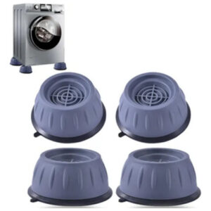 Patas Antivibración Para Lavadora Y Secadora 4 Piezas Grey
