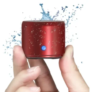 Altavoz Bluetooth Portátil Impermeable 12 Horas Graves Fuert Rojo