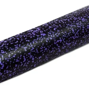 Rodillo De Espuma Epp Alta Densidad Para Ejercicio Y Yoga 90 Morado Con Motas