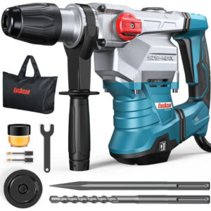 Taladro De Martillo Rotativo Sds-max 1500w 3 Funciones Azul Azul Frecuencia