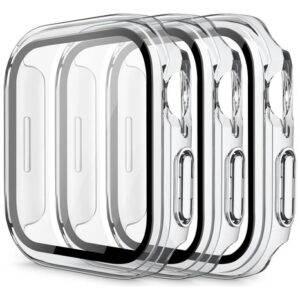 Funda Rígida Transparente Para Apple Watch Series 7 De 41 Mm