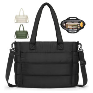 Bolsa Tote Mujer Ligera Con Compartimento Para Laptop 15.6