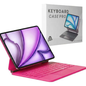 Funda Teclado Magnético Flotante Rgb Para iPad Con Ñ 11
