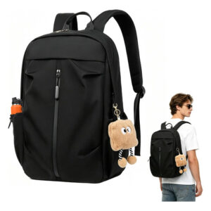 Mochila Impermeable 35l Para Hombre Mujer 15.6 Pulgadas Negro