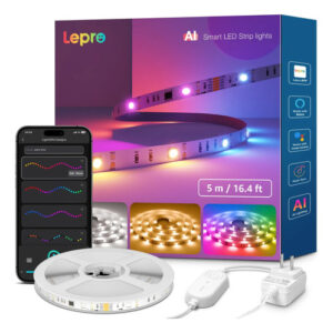 Tira De Luces Led Inteligentes 5 Metros Control Aplicación