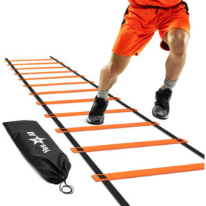Escalera De Agilidad 12 Peldaños Para Niños Y Adultos G. 12 Peldaños Naranja