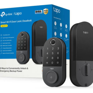 Cerradura Digital Wifi Con Huella Digital Batería De Larga Negro -