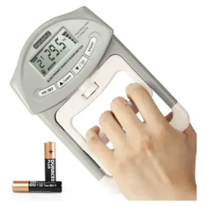 Dinamómetro Digital Medidor De Fuerza De Agarre 90 Kg 198 Lb 185 Libras Gris