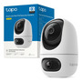 Cámara De Seguridad Wifi Interior 2k Doble Lente 360 Blanco