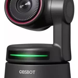 Cámara Web 4k Ultra Compacta Con Seguimiento Ia Y Zoom 4x Negro