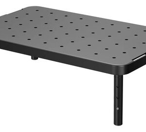 Soporte Ajustable Para Monitor De Escritorio Hasta 20kg 1 Negro Mate