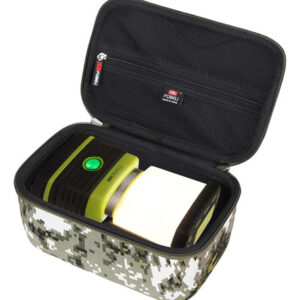 Funda Rígida Camuflaje Para Linterna De Camping Recargable Camouflaje