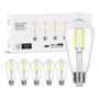 Bombillas Led Regulables 5.5w E26 4000k St19 Pack De 6