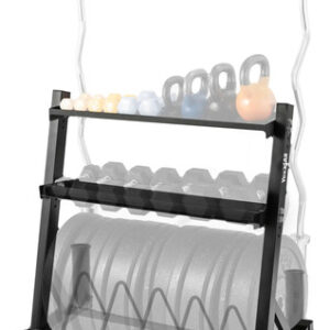 Estante Multifuncional Para Pesas 3 Niveles Capacidad 454 Kg Color