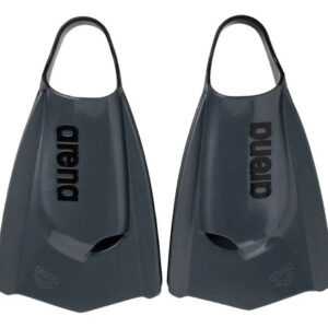 Aletas De Natación De Silicona Unisex Para Entrenamiento Negro / Negro