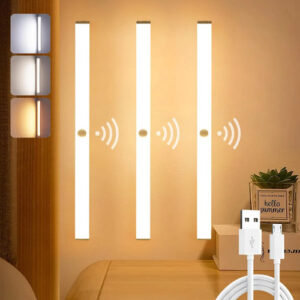 Luces Led Recargables 30cm Sensor Táctil 3 Colores 3 Pack