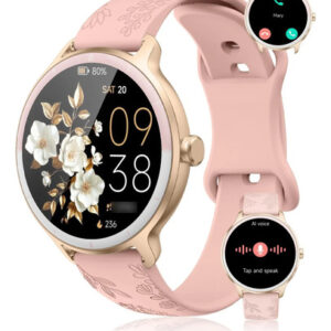 Reloj Inteligente Mujer Bluetooth Resistente Al Agua Monitor