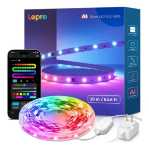 Tira De Luces Led Inteligentes 20 Metros Rgb Control App