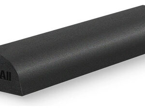 Rodillo De Espuma Mediana Firmeza 45 Cm Para Relajación Negro
