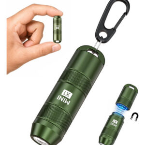 Mini Linterna Led Recargable 100 Lúmenes Agua Resistente 9v