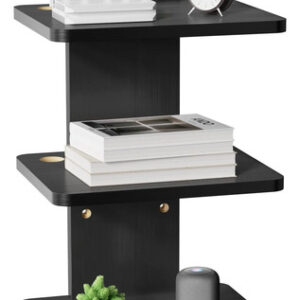 Estante Flotante Negro Para Tv Soporta Hasta 10 Kg 3 Negro