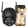 Cámara De Seguridad 2mp Wifi Exterior Visión Nocturna Ptz Negro