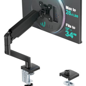 Soporte Para Monitor Ajustable De Gas 17 A 34 Pulgadas Negro