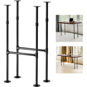 Patas De Mesa De Metal De 96 Cm Diseño Industrial Resistente